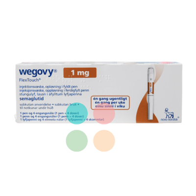 Wegovy FlexTouch 1mg Danish